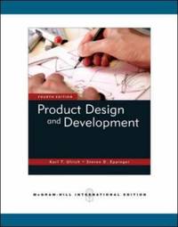 Product Design and Development, 4th Edition