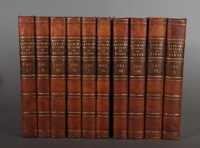 A General History of Birds. Vol. I-10.
