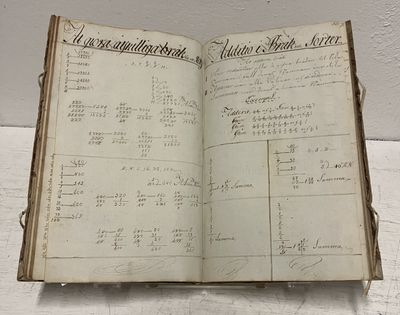 [Matematik] ”Räkne Bok tillhörig P. V. Middendorf”. (photo 2)