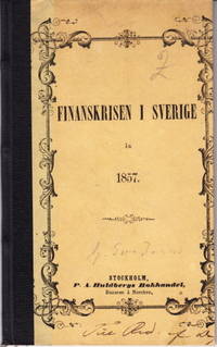 Finanskrisen i Sverige år 1857.
