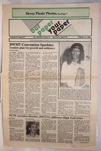 image of Our Paper, Your Paper; the gay family paper of the Santa Clara Valley; vol. 4, #15, August 14, 1985