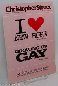 cover of Christopher Street: #188, September 21, 1992: I Heart New Hope & Growing Up Gay