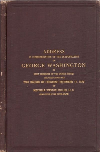 Washington DC: Government Printing Office, 1890. Hardcover. Good. Octavo. , 39 pages, . Dark brown c...