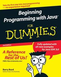 Beginning Programming with JavaTM For Dummies&Acirc;&reg;