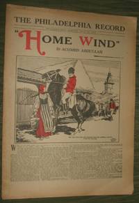 cover of Philadelphia Record Magazine Section July 27, 1930 Achmed Abdullah Home Wind