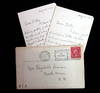 Two Letters from a Mother to Her Child, with integrated naive drawings, August 1929