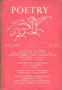 Poetry Vol. 104 No. 2 by Rago, Henry, ed - 1964