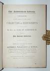 Catalogue of the Portion of the Famous Collection of Manuscripts the Property of the Rt. Hon. The Earl of Ashburnham, known as The Barrois Collection
