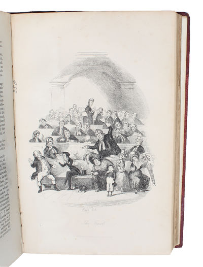 The Posthumous Papers of the Pickwick Club. With Forty-Three Illustrations by R. Seymour and  PHIZ. (photo 4)