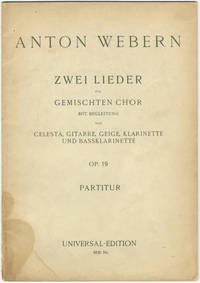 [Op. 19]. Zwei Lieder für gemischten Chor [Full score]