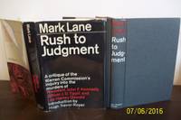 Rush to Judgement by Mark Lane - First Edition. - 1966 - from The Bookstore (SKU: 011201)