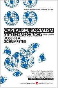 Capitalism, Socialism, And Democracy