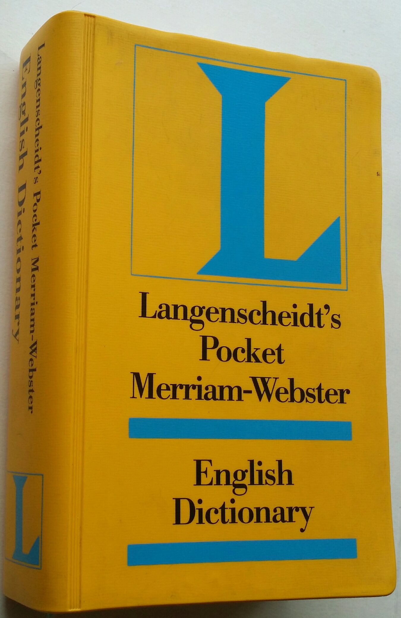 Langenscheidt's Pocket Dictionary Merriam-Webster English by