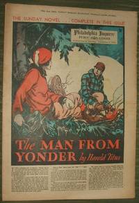 cover of Public Ledger Sunday Novel Supplement Nov. 2, 1934 "The Man From Yonder"