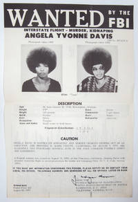 Wanted by the FBI: Angela Yvonne Davis by [Davis, Angela Yvonne] [Black Panthers] - 1970