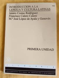 INTRODUCCION A LA LENGUA Y CULTURA LATINAS - PRIMERA UNIDAD