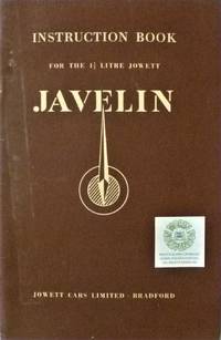 cover of Owner's Instruction Book for the Operation and Maintenance of the 1.5-Litre 4-Cylinder Javelin Standard and De Luxe Models