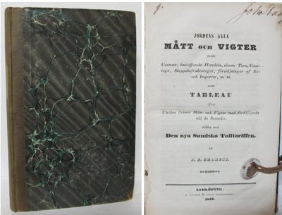 Jordens alla vigter jemte usanser, beträffande…