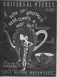 image of Universal weekly magazine: vol.38, no.5: 1936 Feb. 29. Carole Lombard