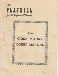 THE CAINE MUTINY COURT MARTIAL PLAYBILL PROGRAM