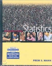 Introductory Statistics by Mann D.L - 2003-01-01