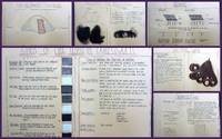 Wigmaking - A Comprehensive Hand Made Large Format Album complete with hair, mesh, weaving, knotting and instructions