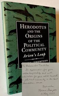 Herodotus and the Origins of the Political Community Arion's Leap