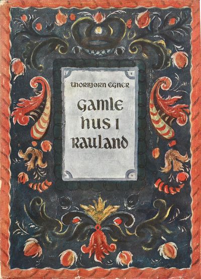 Gamle hus i Rauland.