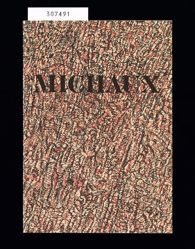 Henri Michaux. Arbeten i urval 1944-1983. Januari…