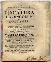 Specimen academicum, de piscatura harengorum in…
