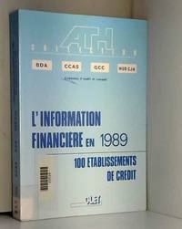 Information financ 89 100 etabl credit 092193 de Clet/a.T.H - 1991