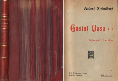 GUSTAF VASA. Skådespel i fem akter.