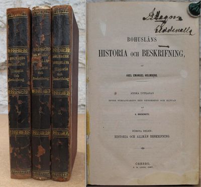 Bohusläns historia och beskrifning. I-III.