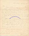 Future Governor Of Florida Richard Call Writes A Letter About Debts Owed To The United States Bank