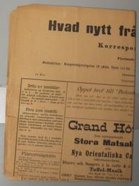 Korrespondesbladet Hvad nytt från Stockholm? 24…