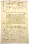 French Spoliation Claims and Policy of Assurance of the American merchant vessel "Mary