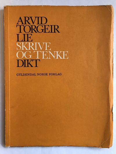 Skrive og tenke. Dikt.