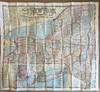 National Publishing Company's New Railroad, Post Office, Township and County Map of New York with Distances Between Stations Compiled from the Latest Governement and State Surveys and Original Sources Price $5.00