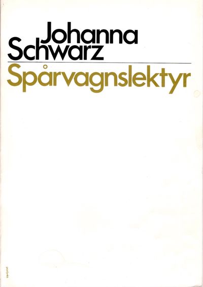 Spårvagnslektyr.