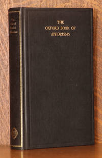 image of THE OXFORD BOOK OF APHORISMS