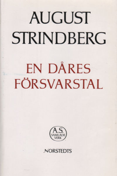 EN DÅRES FÖRSVARSTAL. Roman.