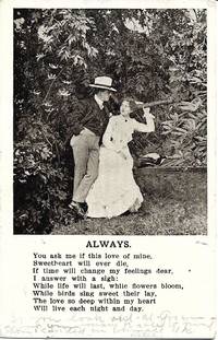 image of Romantic Humor Postcard-Mailed From Early, Iowa 1907