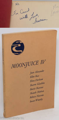 cover of Moonjuice 4: an anthology of poems by Santa Cruz Women