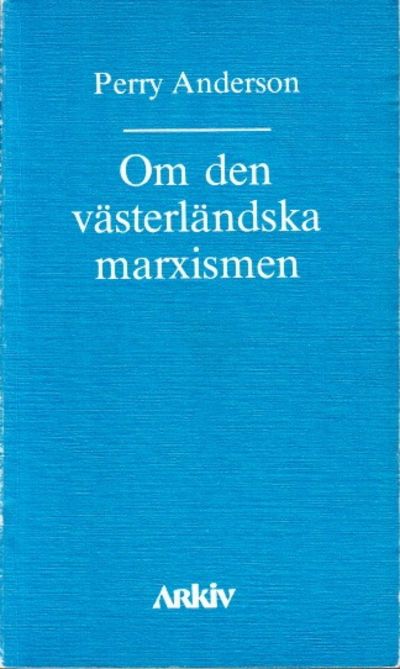Om den västerländska marxismen. Översättning:…