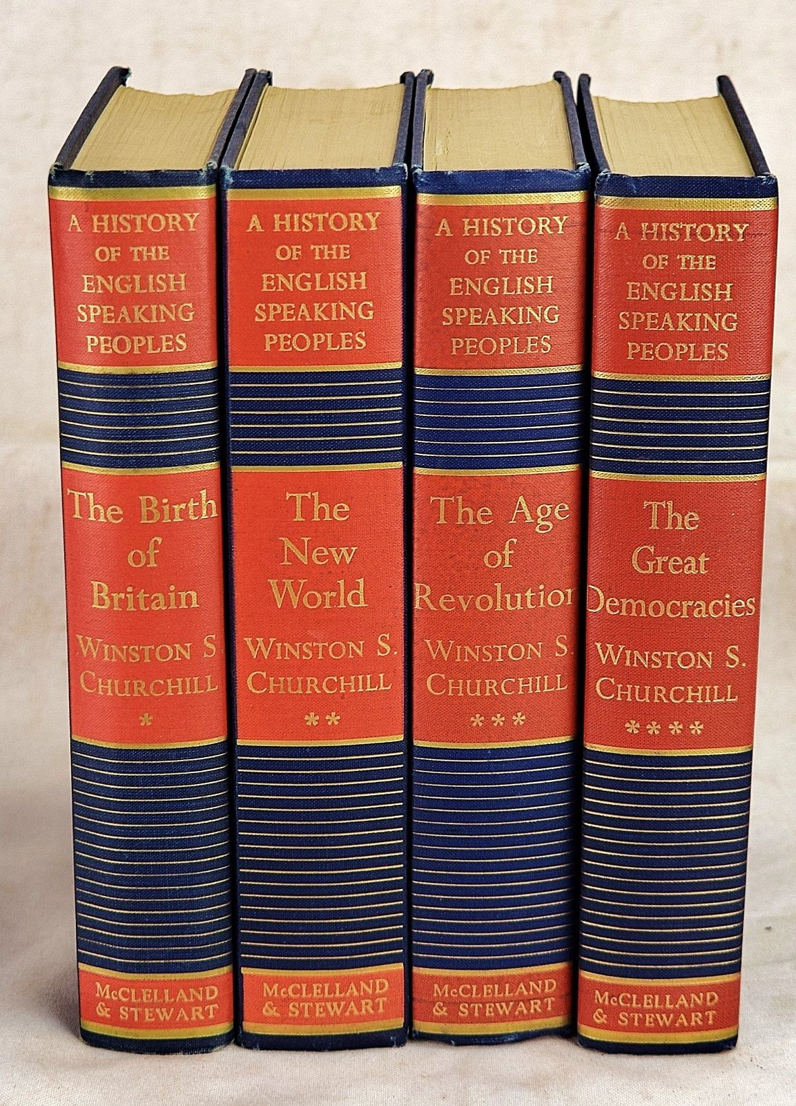 A history of the English-Speaking Peoples by Winston