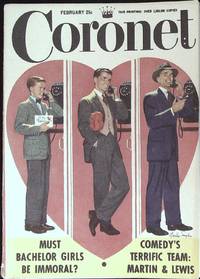 Coronet Magazine February 1952 Dean Martin &amp; Jerry Lewis - 