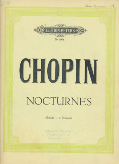 Nocturnes. Kritisch revidiert von Herrmann…