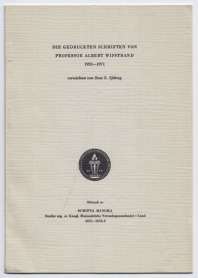 Die Gedruckte Schriften von Professor Albert…