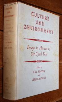 image of CULTURE AND ENVIRONMENT Essays In Honour Of Sir Cyril Fox