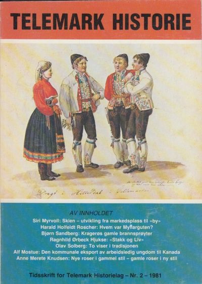 Tidsskrift for Telemark Historielag. Nr. 2 - 1981.